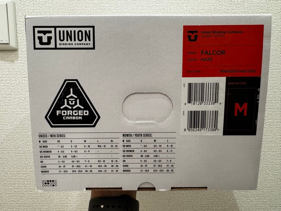 ユニオン Union ファルコア Falcor ビンディング バインディング M