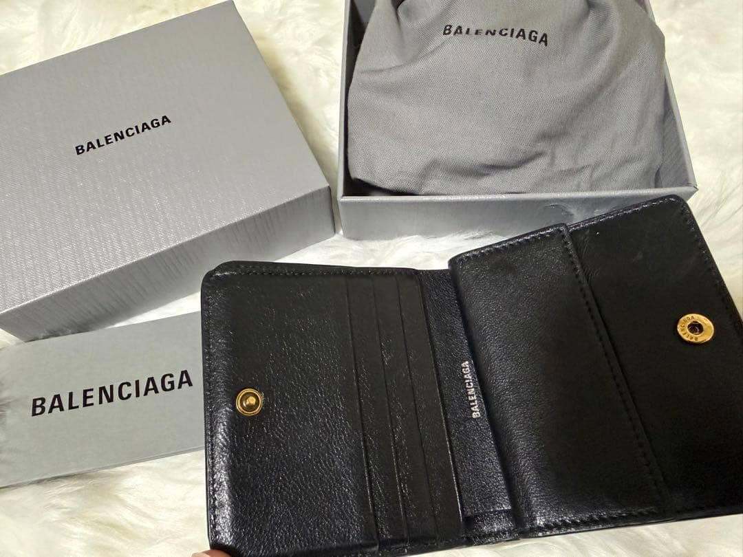 spanky 「美品」BALENCIAGA 折りたたみ財布