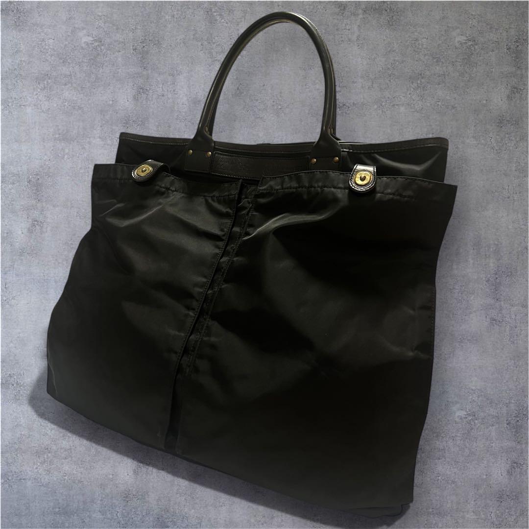 Felisi フェリージ ヘルメットバッグ ナイロン レザー　ブラック