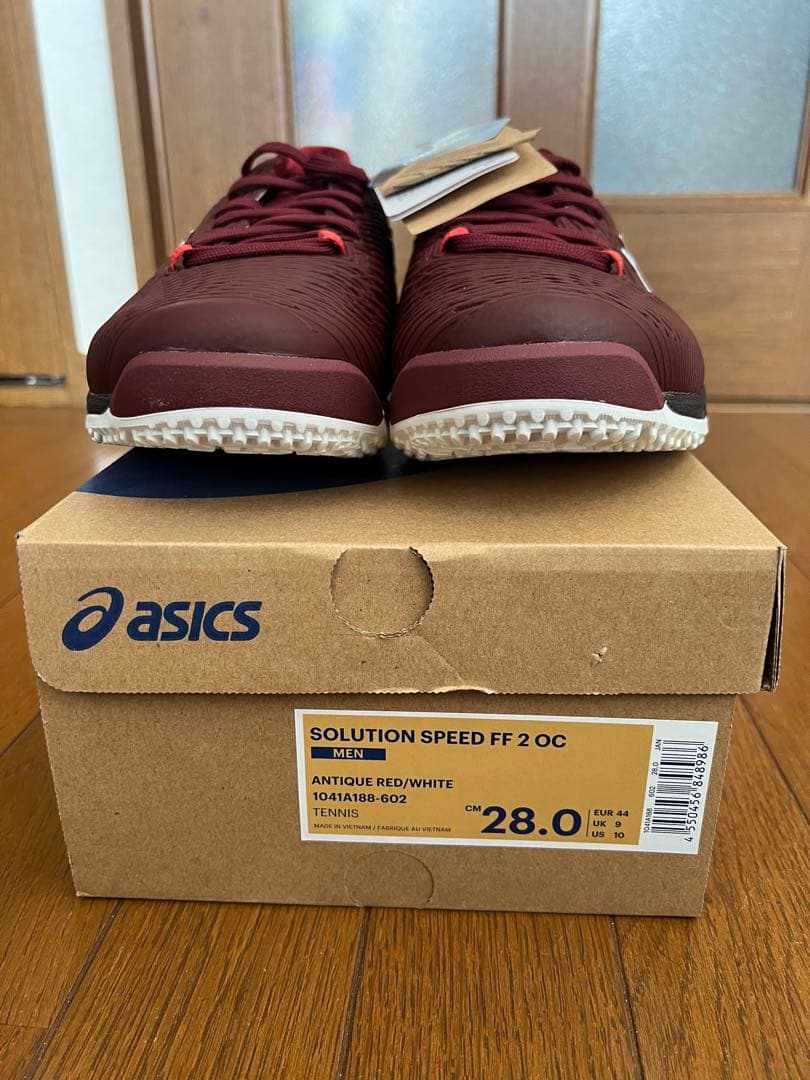 シューズ(男性用) ASICS SOLUTION SPEED FF 2 OC 28.0cm