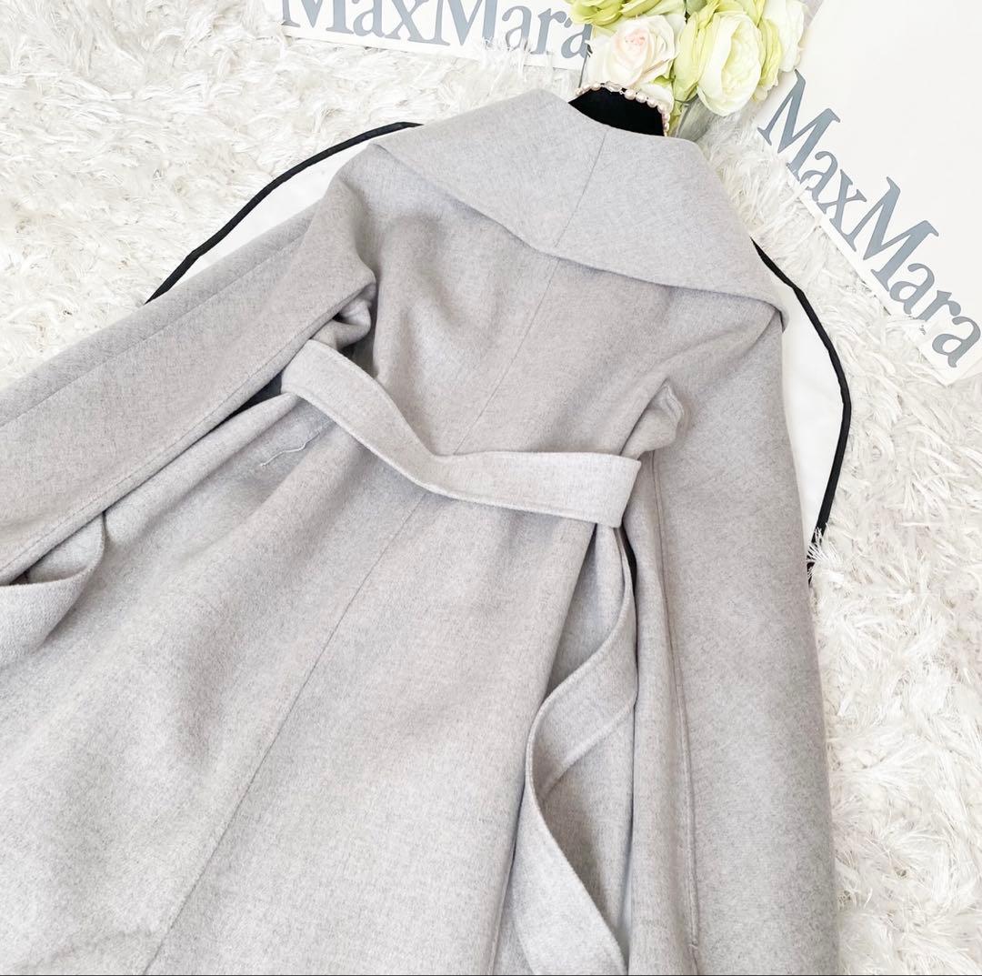 ★新品同様★マックスマーラ S MaxMara クチートアマーノ ロングコート★