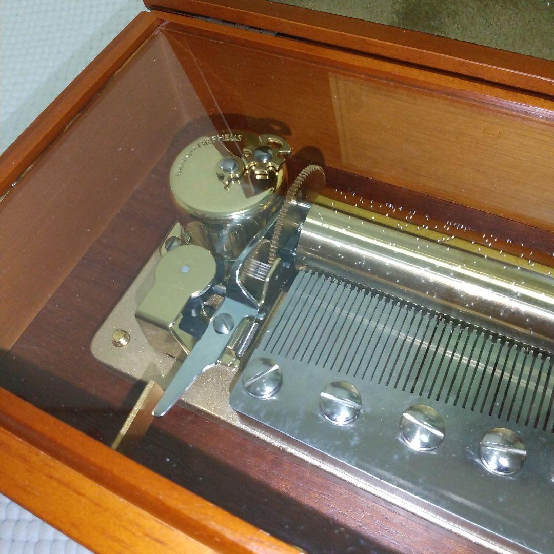 50弁オルフェウス『月の光』ドビュッシー 印象派 SANKYO 高級オルゴール