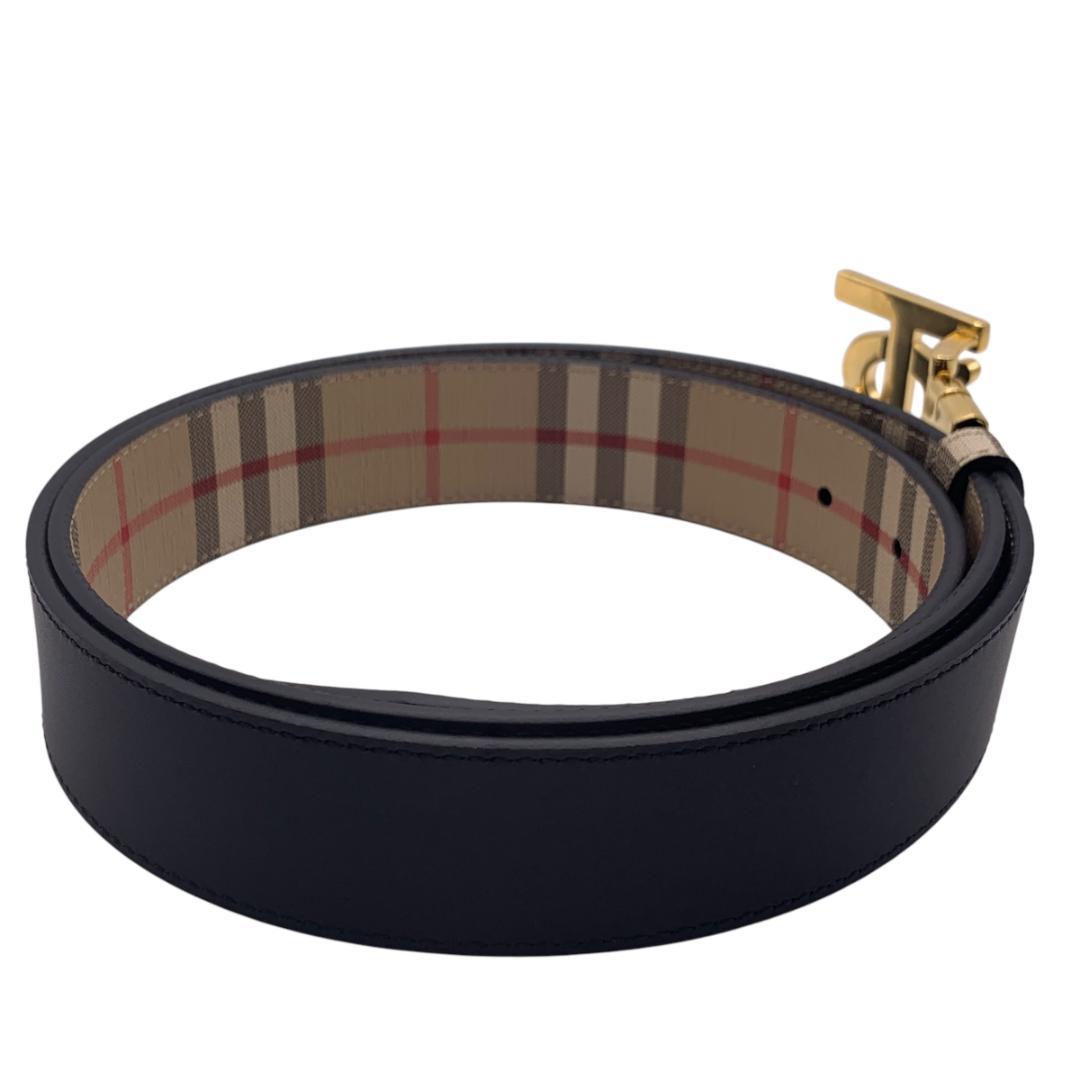美品★Burberry　バーバリー　ベルト　リバーシブル100-110cm