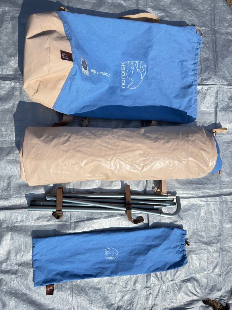 ノルディスク アスガルド7.1デニム青