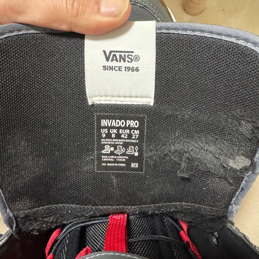 VANS/INVADO PRO 27cm ボアブーツ バンズインバードプロ
