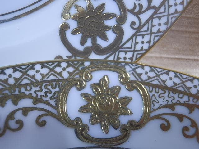 ノリタケ　トリオ　金盛