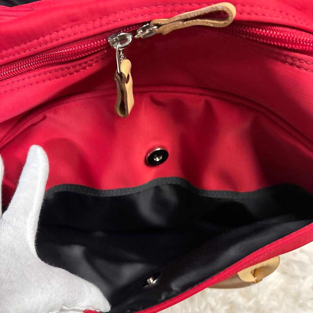 【美品】BURBERRY GOLF ボストンバッグ　ダッフルバッグ　レッド