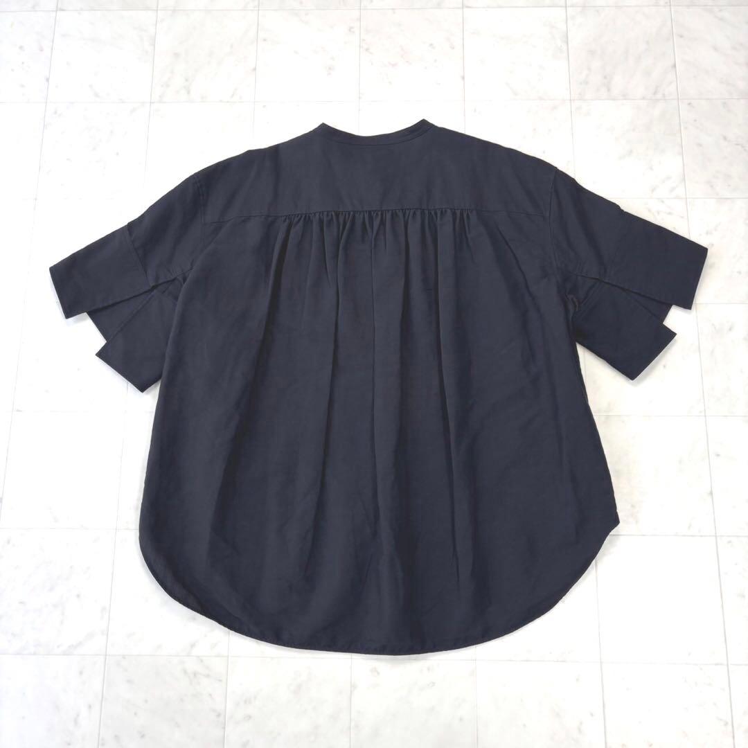 TOMORROWLAND .B ★美品★リネンコットンポプリン 半袖シャツ