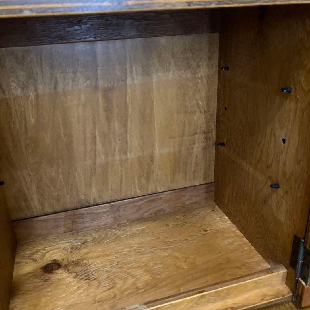 天然木のサイドボード(コンパクト)