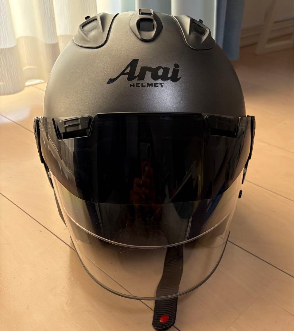 Arai ジェットヘルメット マットグレー