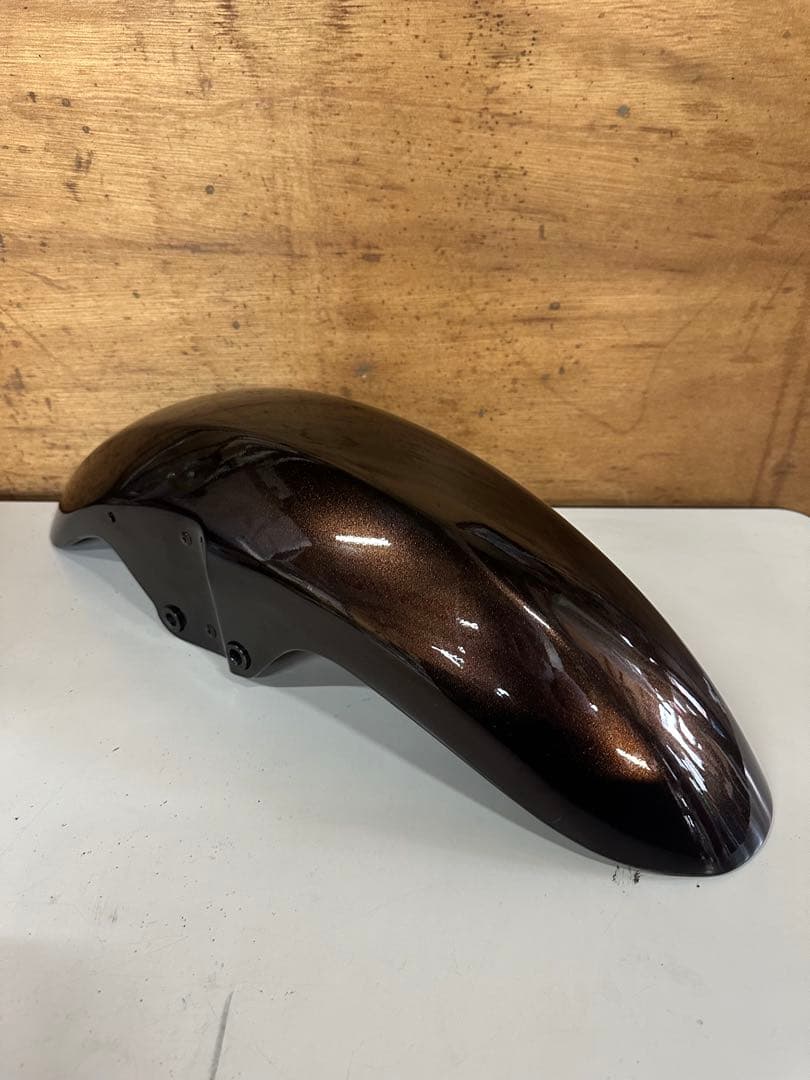 カワサキ　ゼファー400 フロントフェンダー　火の玉カラー