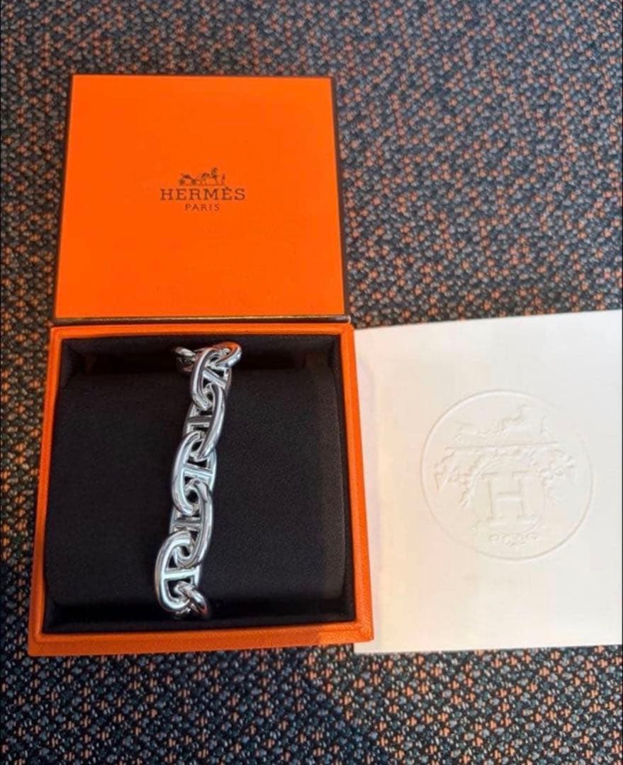 新品未使用　希少　エルメス　シェーヌダンクル　GM 12コマ