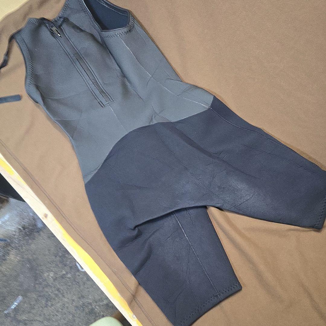 Rincon ショートジョン 黒 ネオプレン