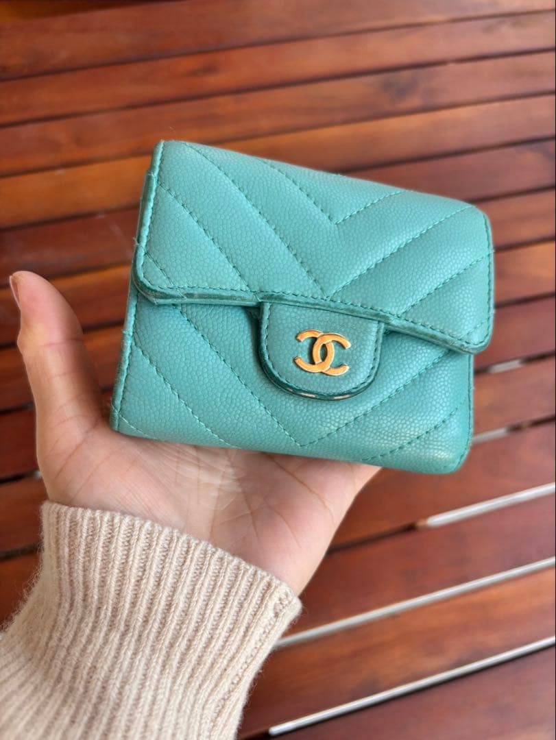 CHANEL☆シャネル三つ折り財布