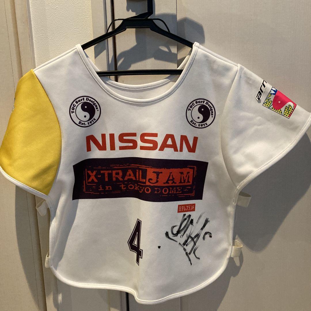 ヨナス・エメリー　サイン入り　X-TRAIL JAMゼッケン