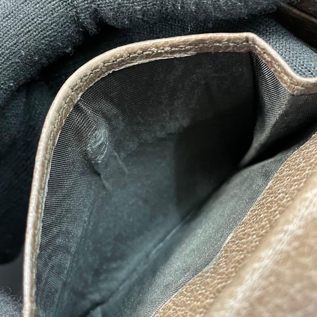 2863 GUCCI グッチ 二つ折り財布 オフィディア シェリーライン GG