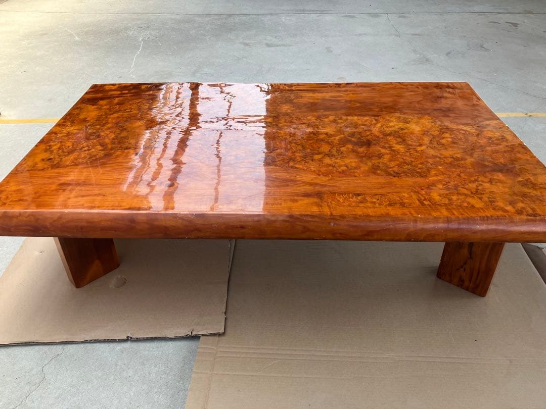 【NNN】高級一枚板 ダイニングテーブル 座卓