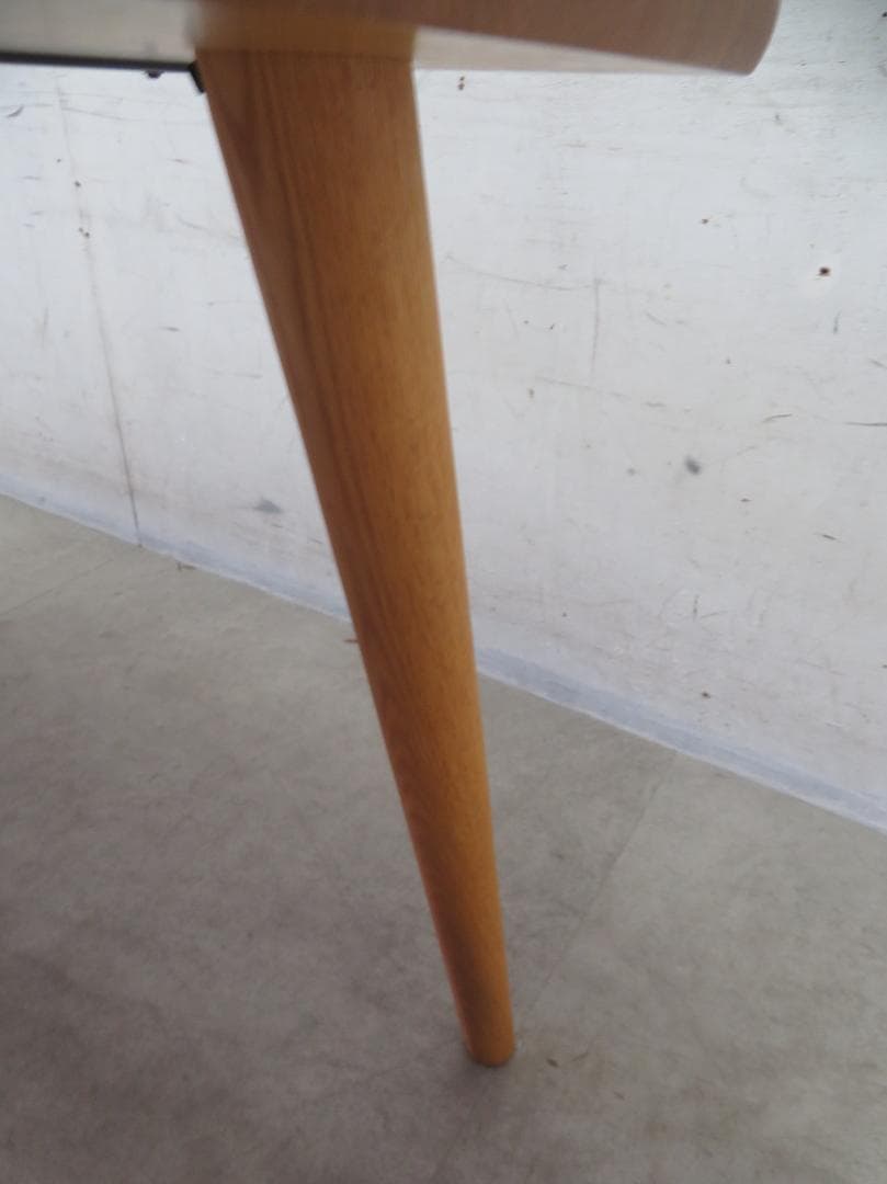 美品■柏木工■シビルシリーズ■無垢ナラ材■ダイニングテーブル■120幅■高級■