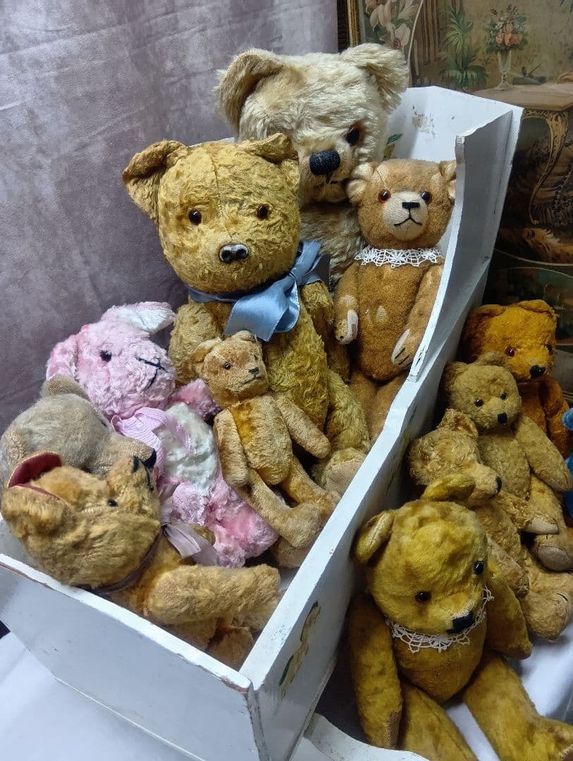 ♥ドイツからやって来た優しいお顔の　アンティーク　テディベア♥