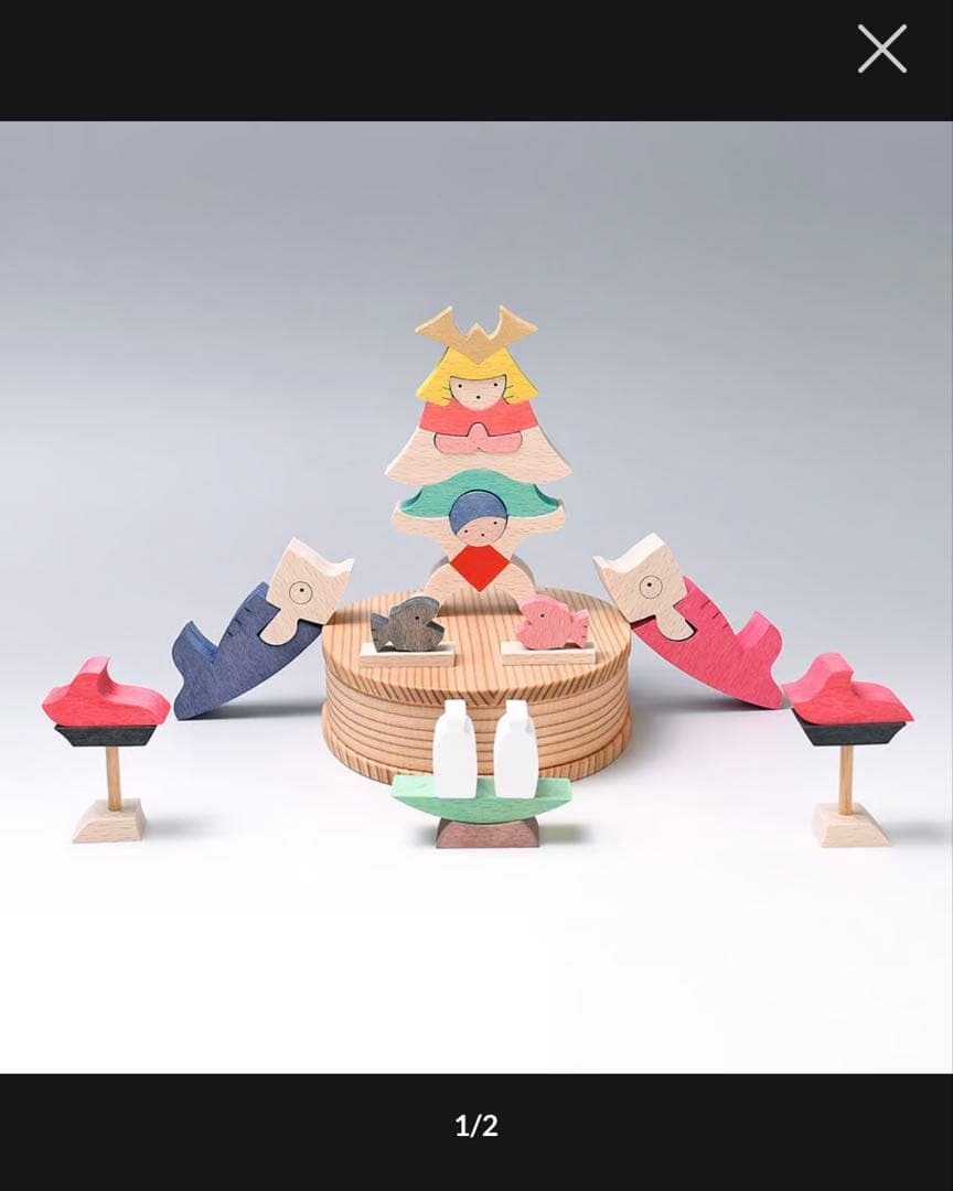 【新品未使用】小黒三郎　五月人形　KK247 鯉武者と金太