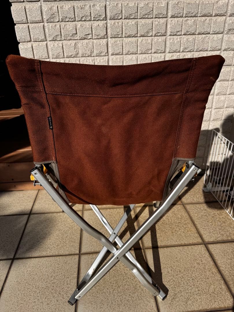 2脚セットスノーピーク　ローチェア30 ブラウン