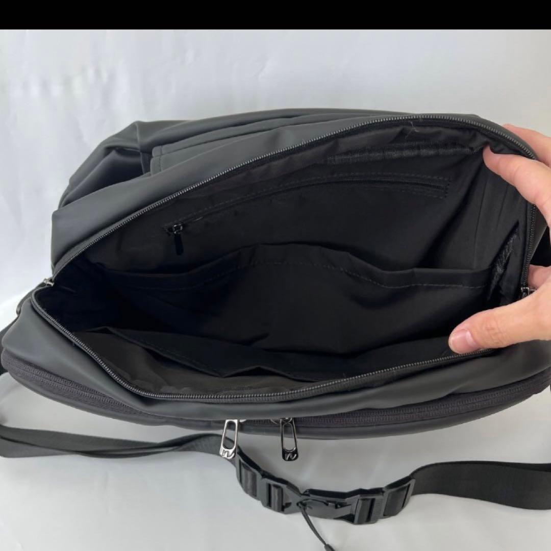 QUICK PACK ボディバッグ ブラック 撥水