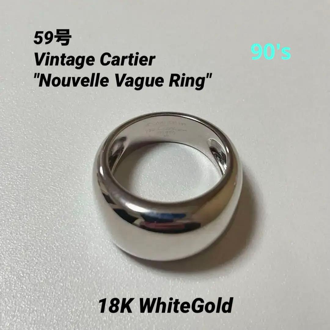 90年代 Cartier Nouvelle Vague Ring 59号