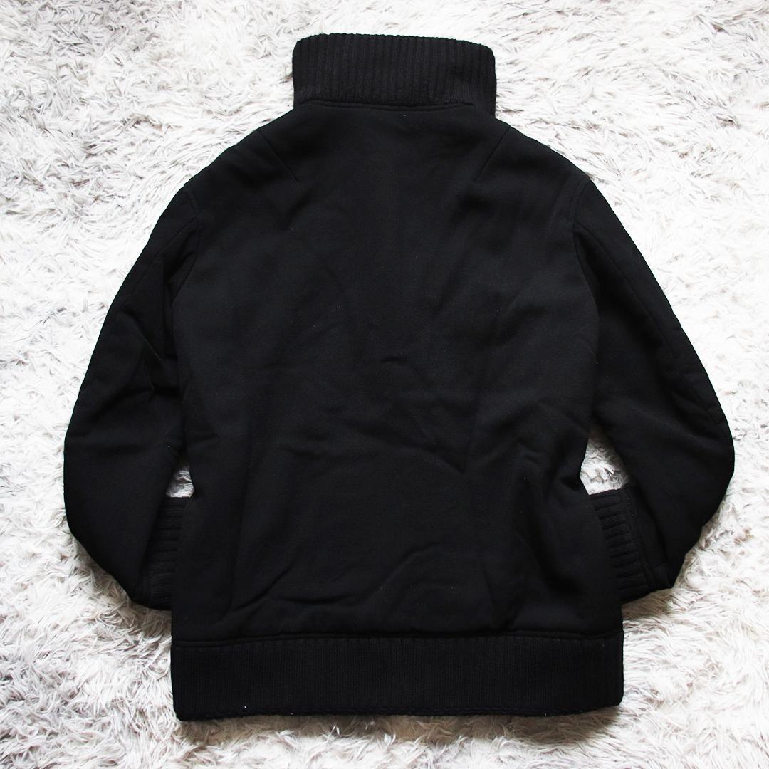 【あおば】希少✨ato ウールドビー中綿ミリタリーブルゾン ラムレザー