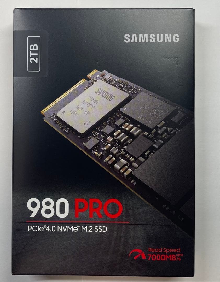 新品 未使用 未開封 Samsung 980 PRO 2TB NVMe SSD
