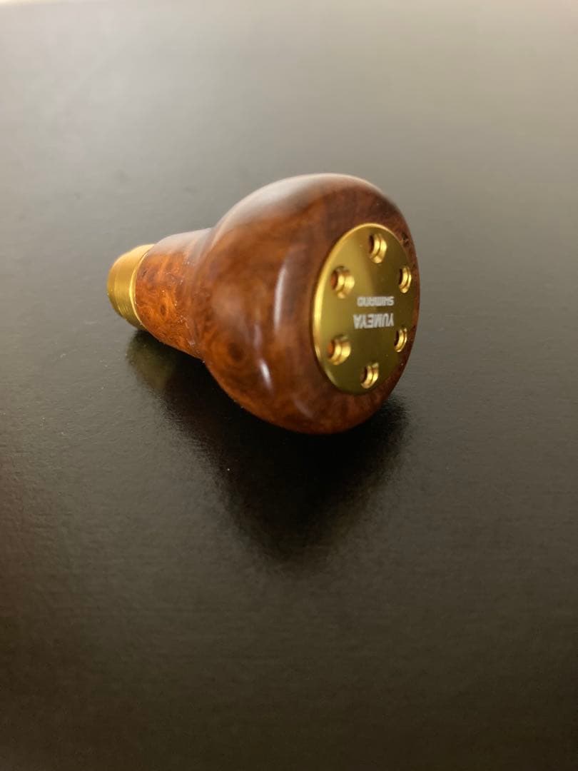 【美品】夢屋 花梨 ハンドルノブ