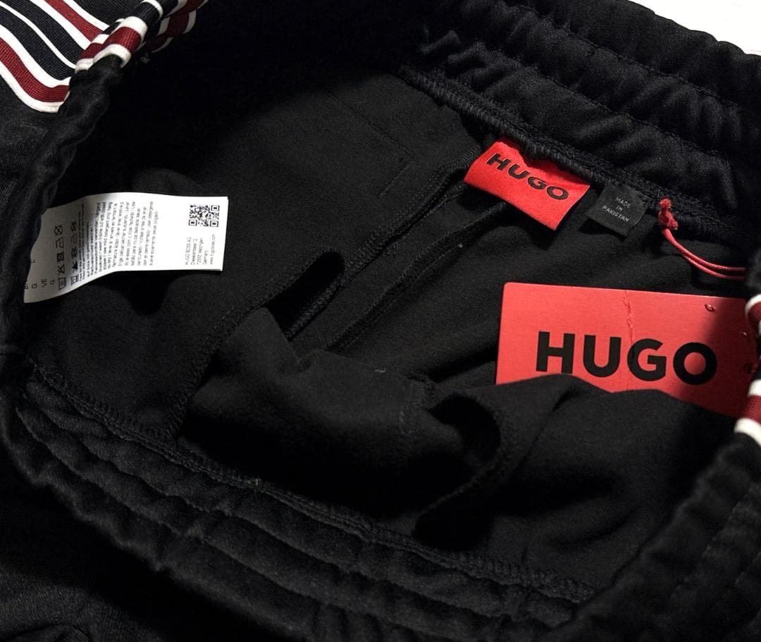 訳有新品 ヒューゴボス ヒューゴ DARSTトラックパンツ 大谷翔平 US:L