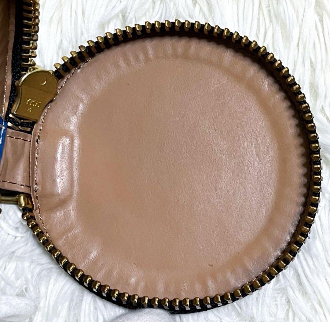 美品 ブラックミーンズ ケース レザー 刺繍 小物入れ 渋谷龍太着用モデル