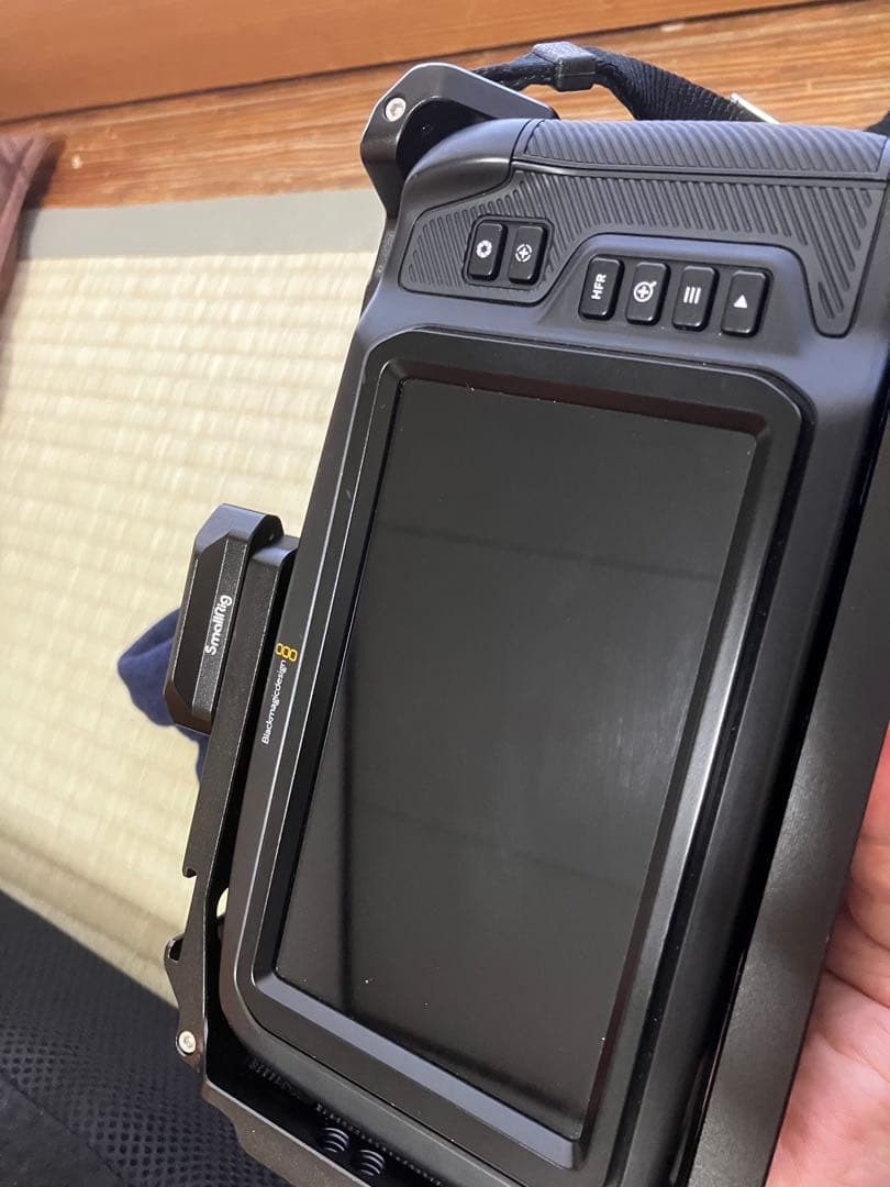 【撮影機材セット】BMPCC4K＋12-40mmF2.8proレンズ＋電源+リグ