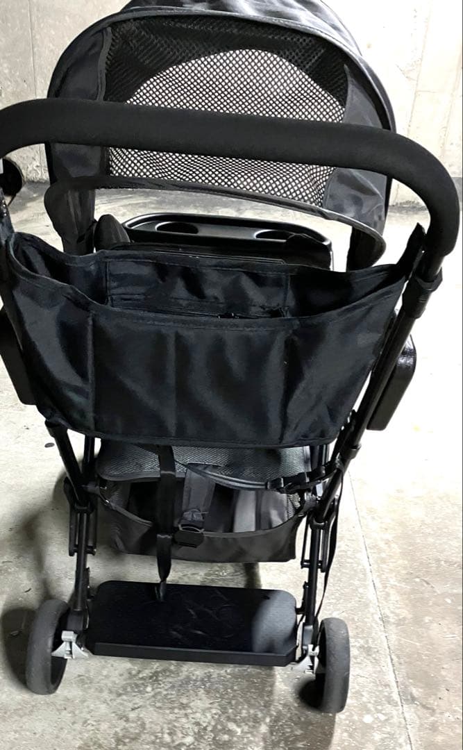 KATOJI 二人乗りベビーカー ネイビー