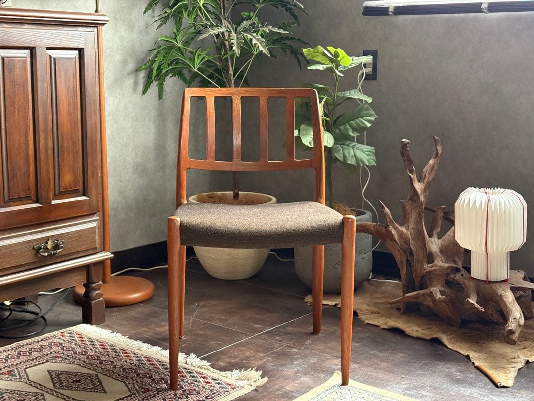 ③J.L. Møllers JLモラー　北欧ヴィンテージチェア　チーク材　NZ