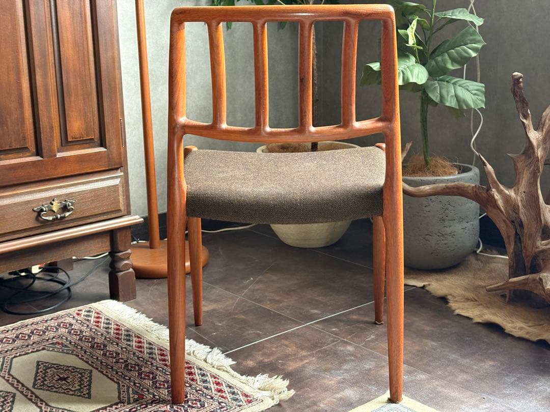 ③J.L. Møllers JLモラー　北欧ヴィンテージチェア　チーク材　NZ