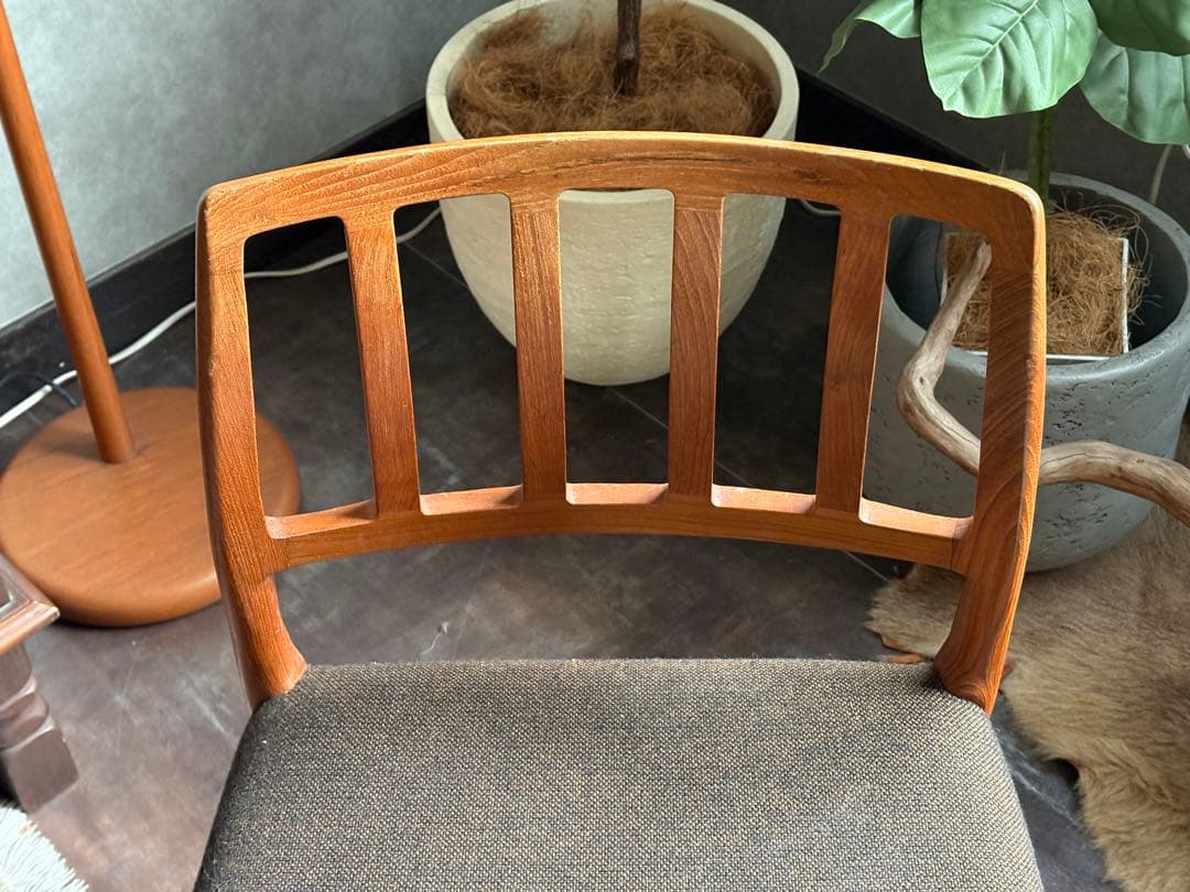 ③J.L. Møllers JLモラー　北欧ヴィンテージチェア　チーク材　NZ