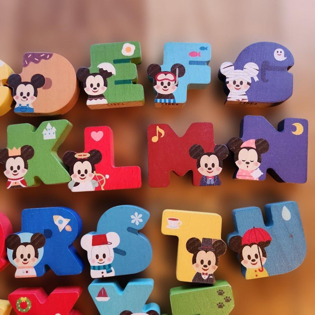 DisneyKIDEA アルファベットセット