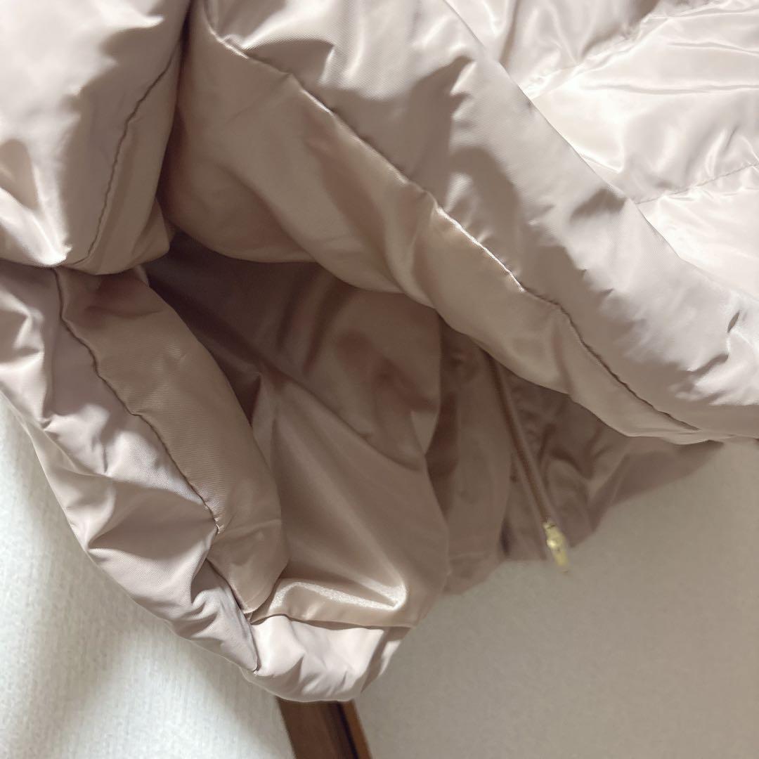 【新品】フード付きロングダウンコート le reve vaniller