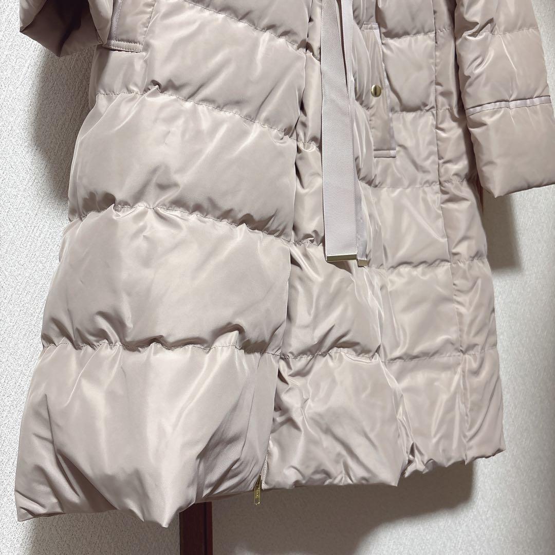 【新品】フード付きロングダウンコート le reve vaniller