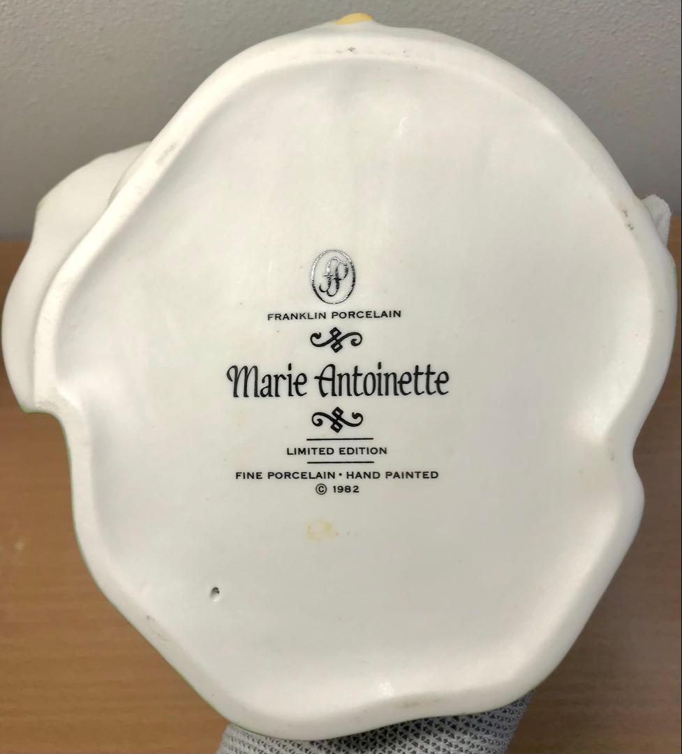 フランクリンポーセレン 陶器人形 王妃マリーアントワネット