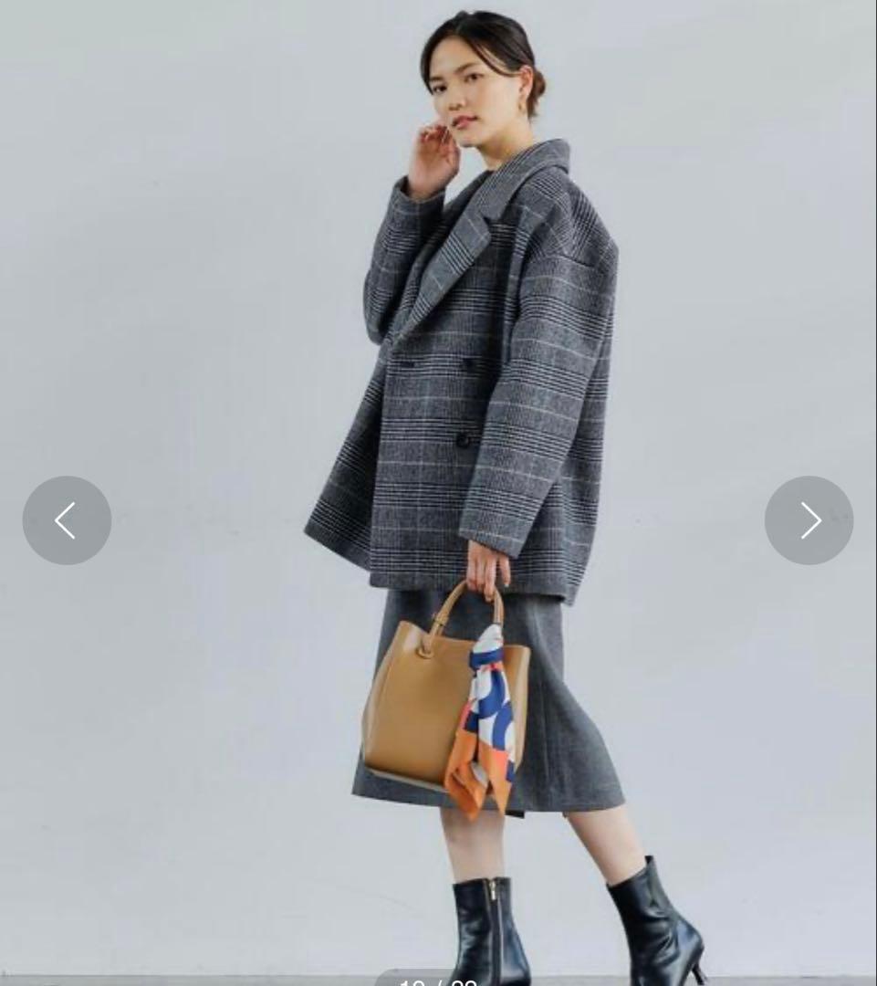 green label relaxing パイルメルトン チェスター コート