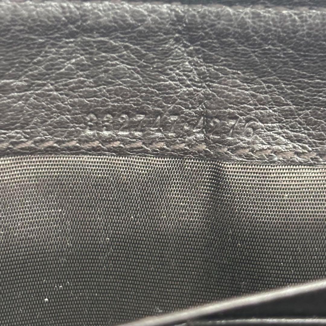 ✨極上美品✨グッチ 長財布 ラウンドファスナー　L字ファスナー シマ