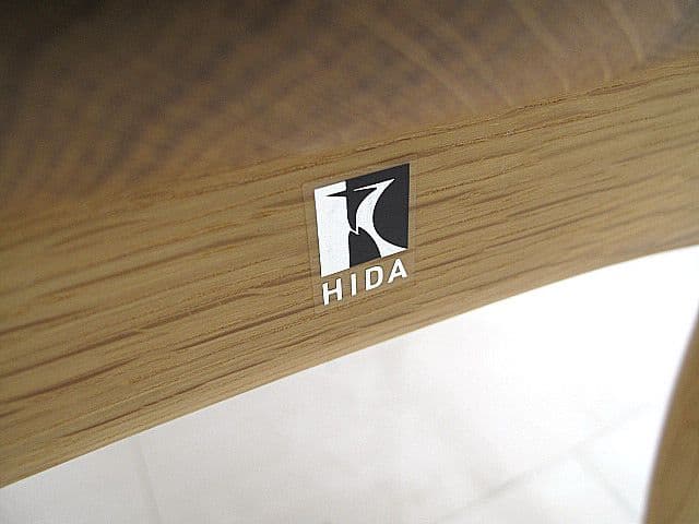 展示品　HIDA　飛騨産業 キツツキ クレセント　チェア　佐々木敏光　8.7万円