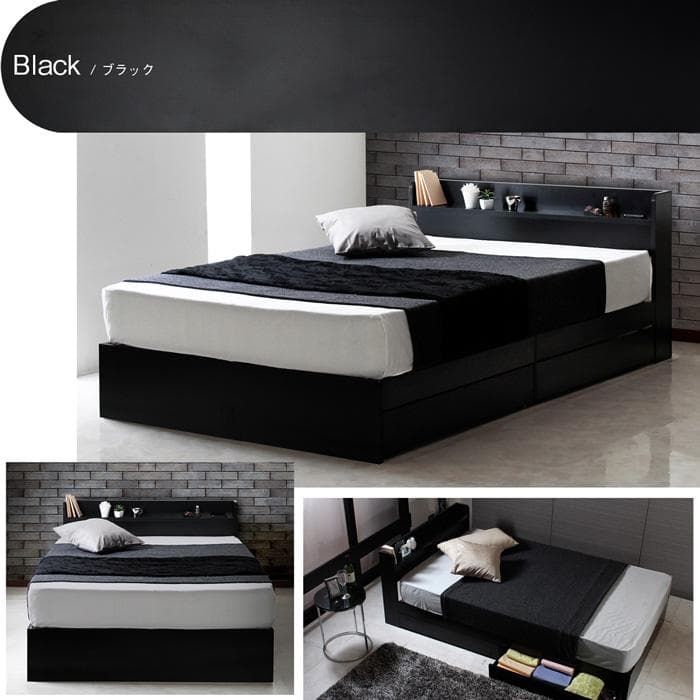 【R】シングル　マットレスなし【収納あり】 送料込み！【ナチュラル】