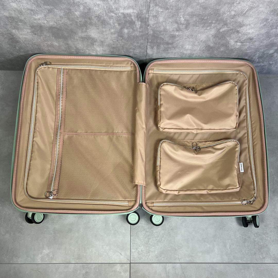 良品　61L　オルティモスーツケース　キャリーバッグ　4輪　フロントオープン