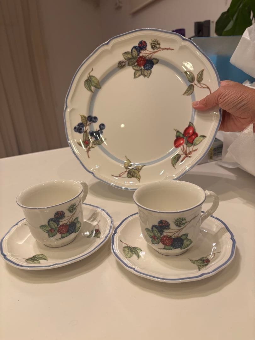 Villeroy & Boch 食器セット ベリー　フルーツ柄のセット