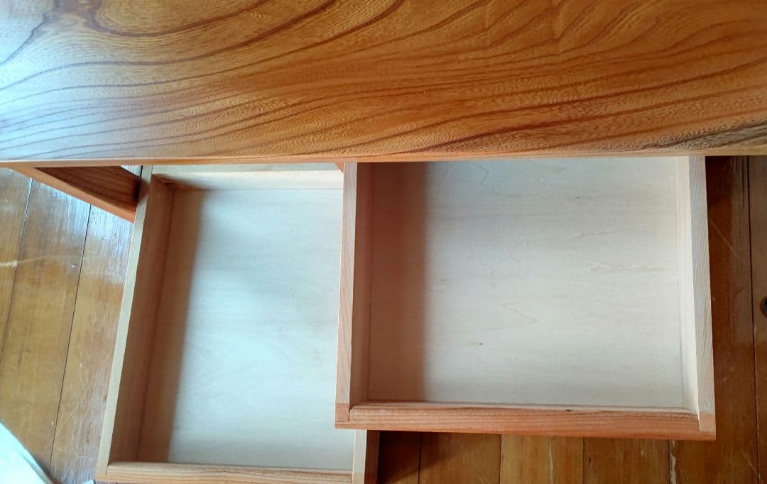 値下げ！昭和レトロ 古家具 木製　　けやき　座机　文机　書机　アンティーク