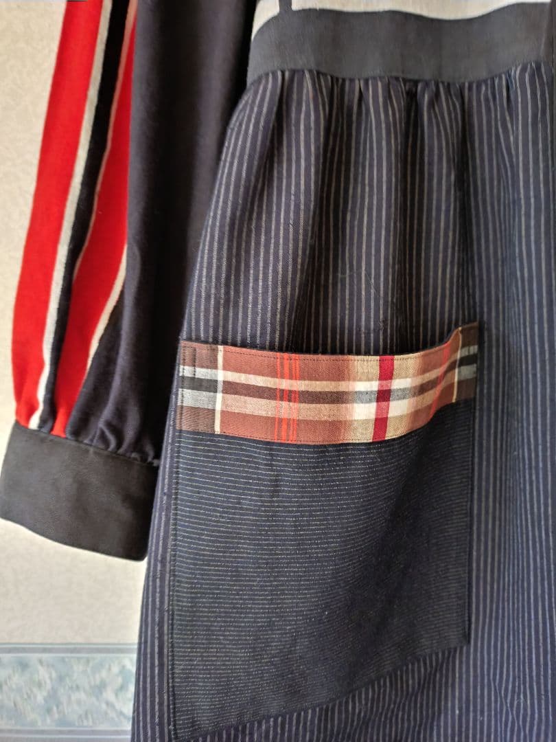 Ｍ　フード付き半纏のコート