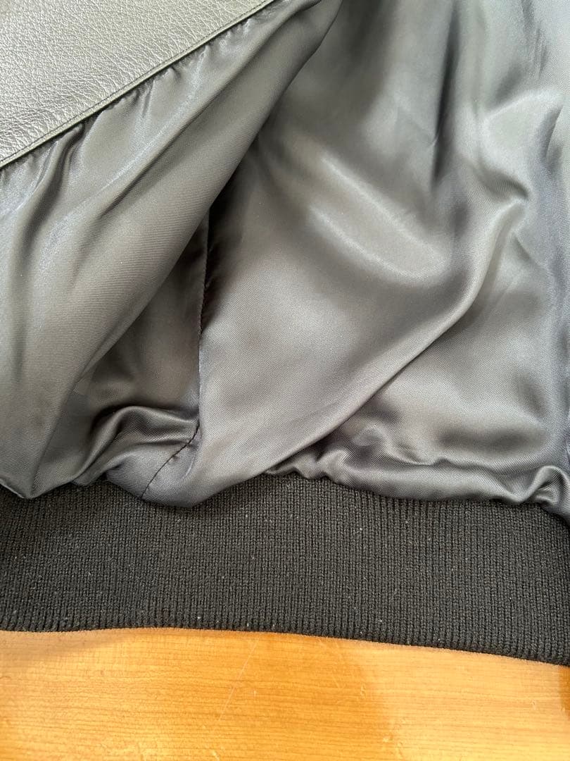 美品　EDITIONS M.R カウレザー　サイズ46 ラムファー